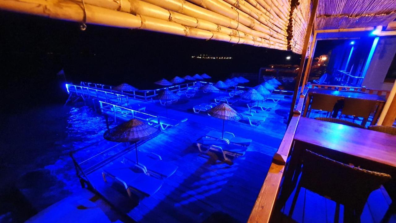 Assos Nazan Motel Restoran Beach Sokakagzi Exteriör bild