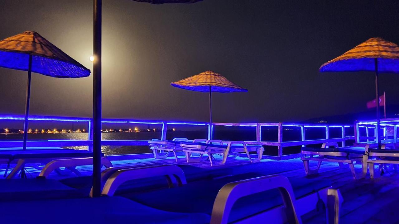 Assos Nazan Motel Restoran Beach Sokakagzi Exteriör bild