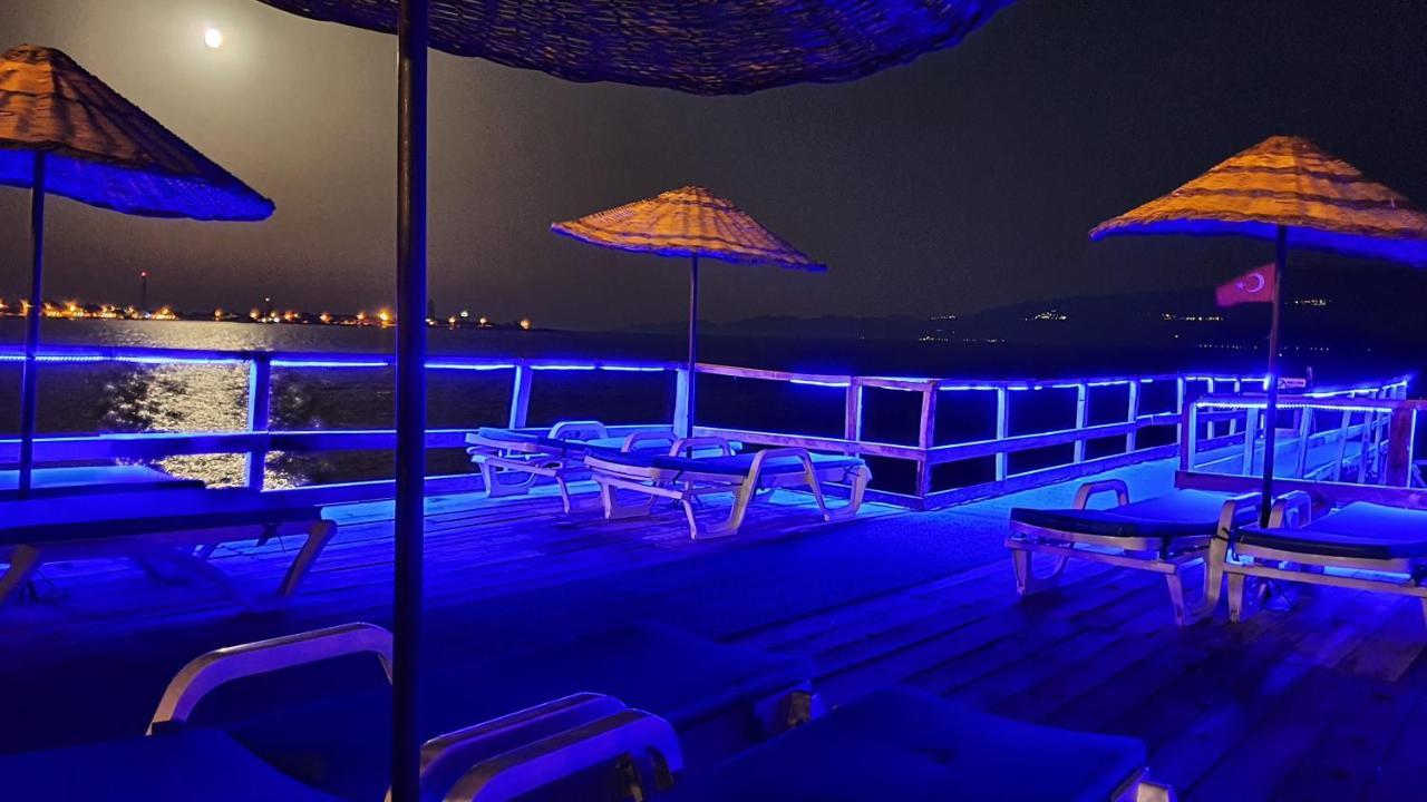 Assos Nazan Motel Restoran Beach Sokakagzi Exteriör bild