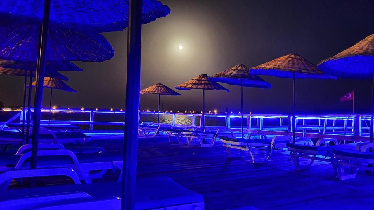 Assos Nazan Motel Restoran Beach Sokakagzi Exteriör bild