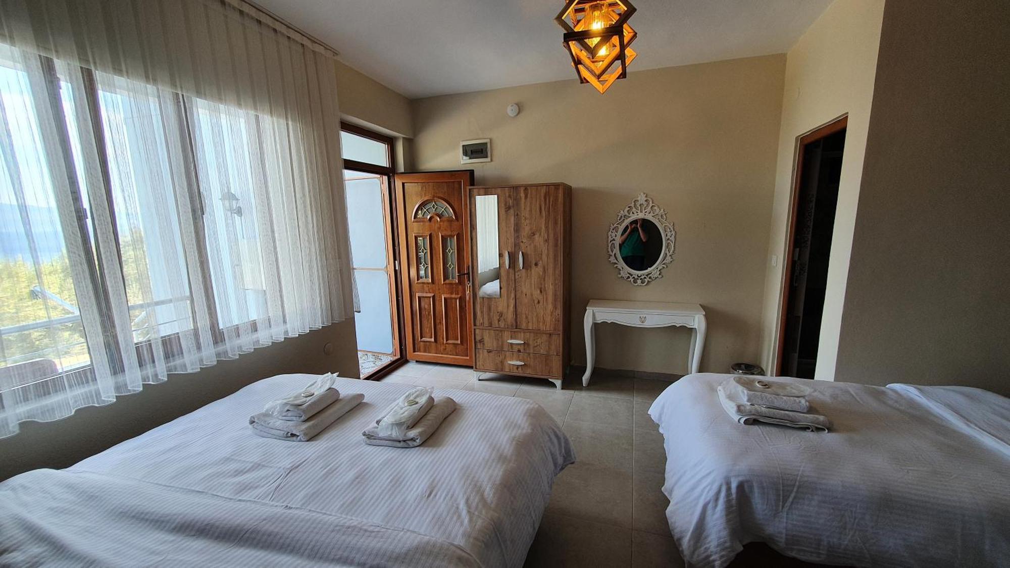 Assos Nazan Motel Restoran Beach Sokakagzi Rum bild