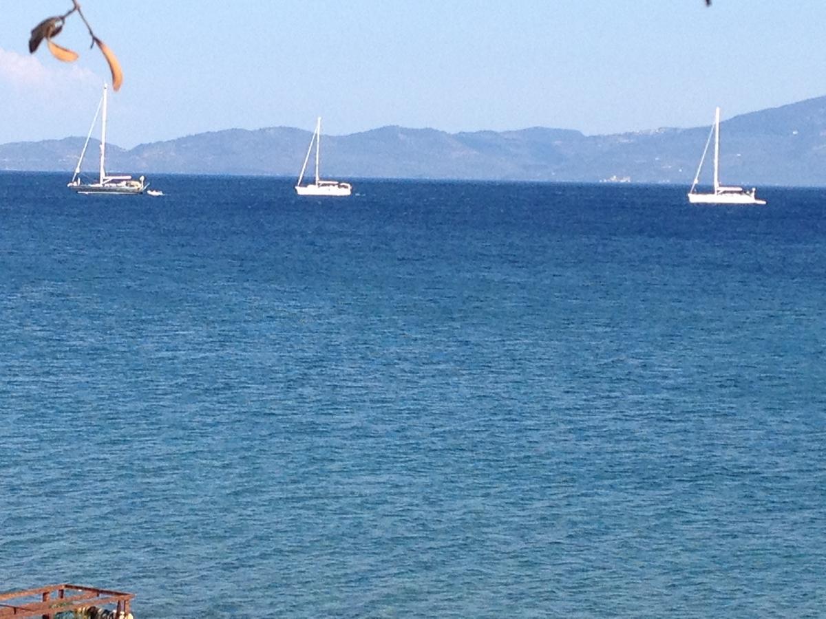 Assos Nazan Motel Restoran Beach Sokakagzi Exteriör bild